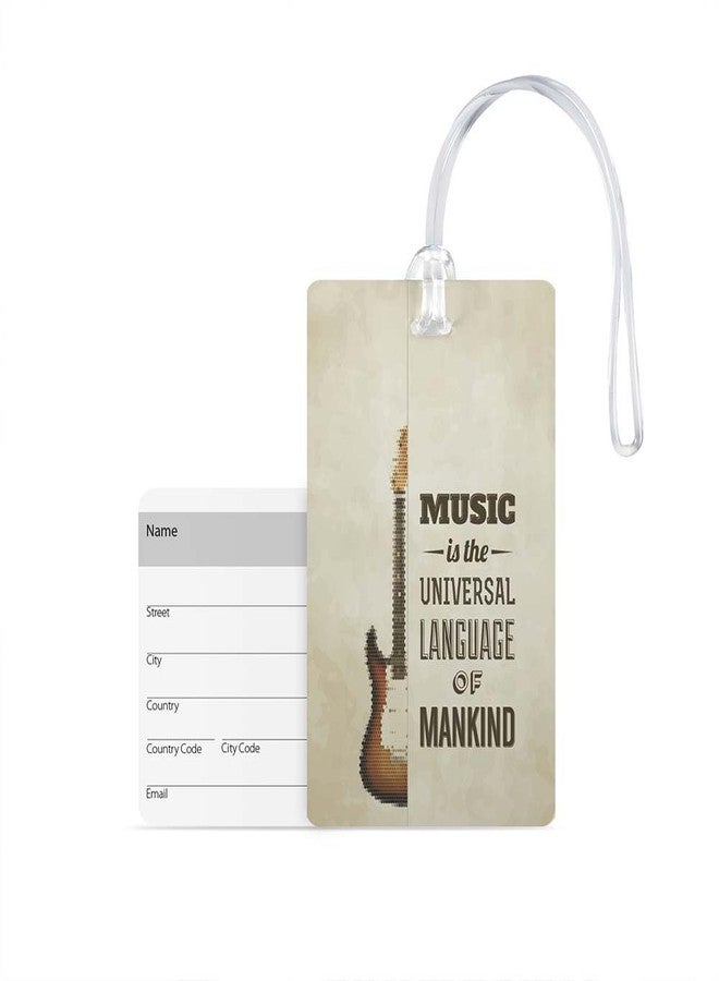 100yellow® Multicolor Luggage Tags, Bag Tag Travel Id Labels Tag for Baggage Suitcases Bags with Silicon- Ideal for Travel - Image 1